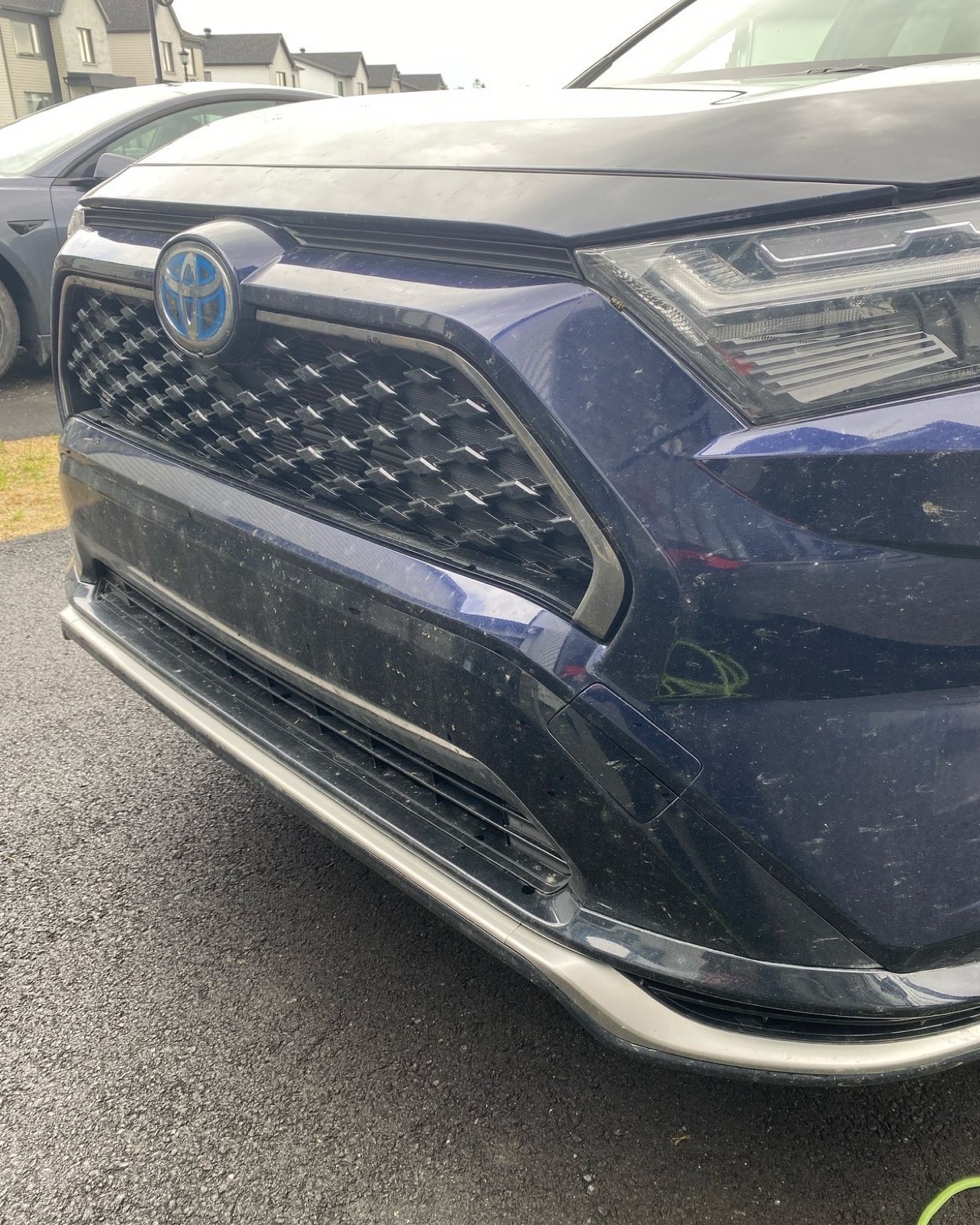 Avant lavage extérieur