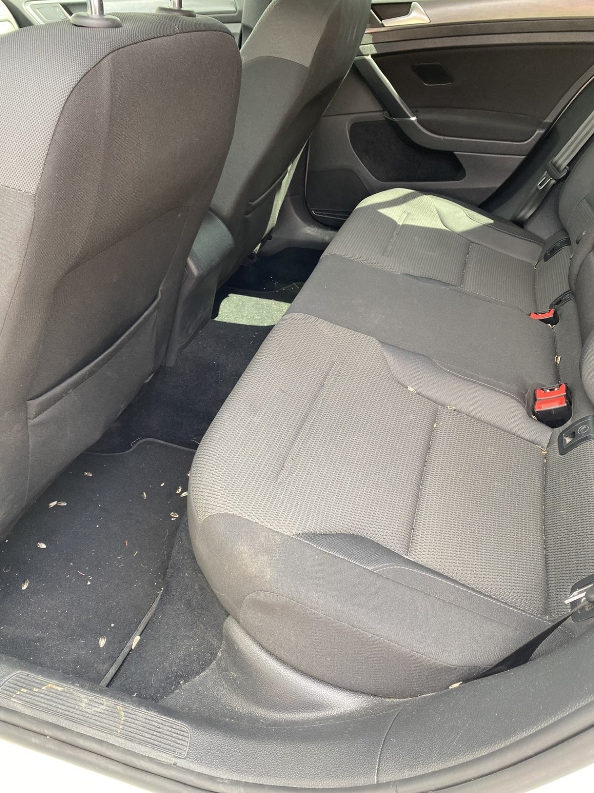 Avant nettoyage intérieur